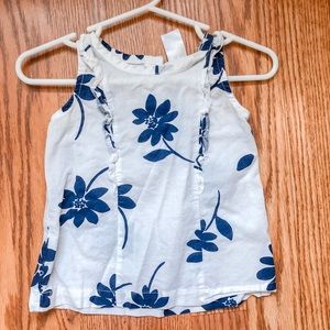 Carters floral tank top